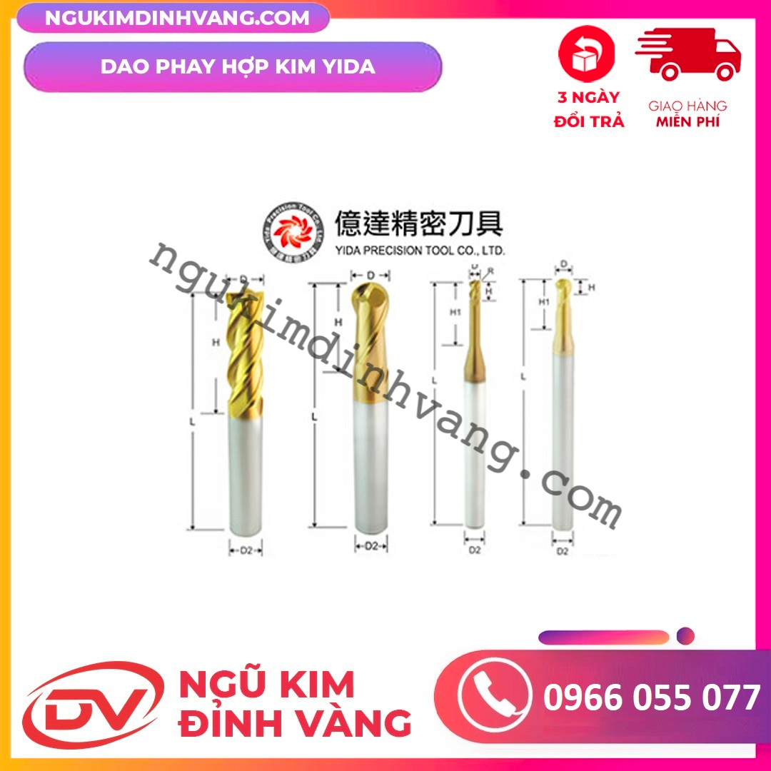 Dao Phay Hợp Kim Của Yida YDH99 55-65HRC