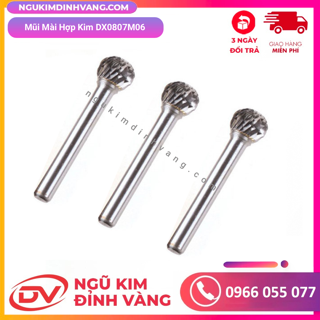 Mũi mài hợp kim DX0807M06