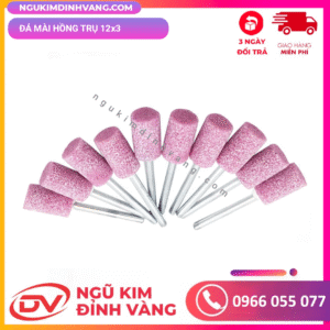 Đá mài hồng nhọn 12x3